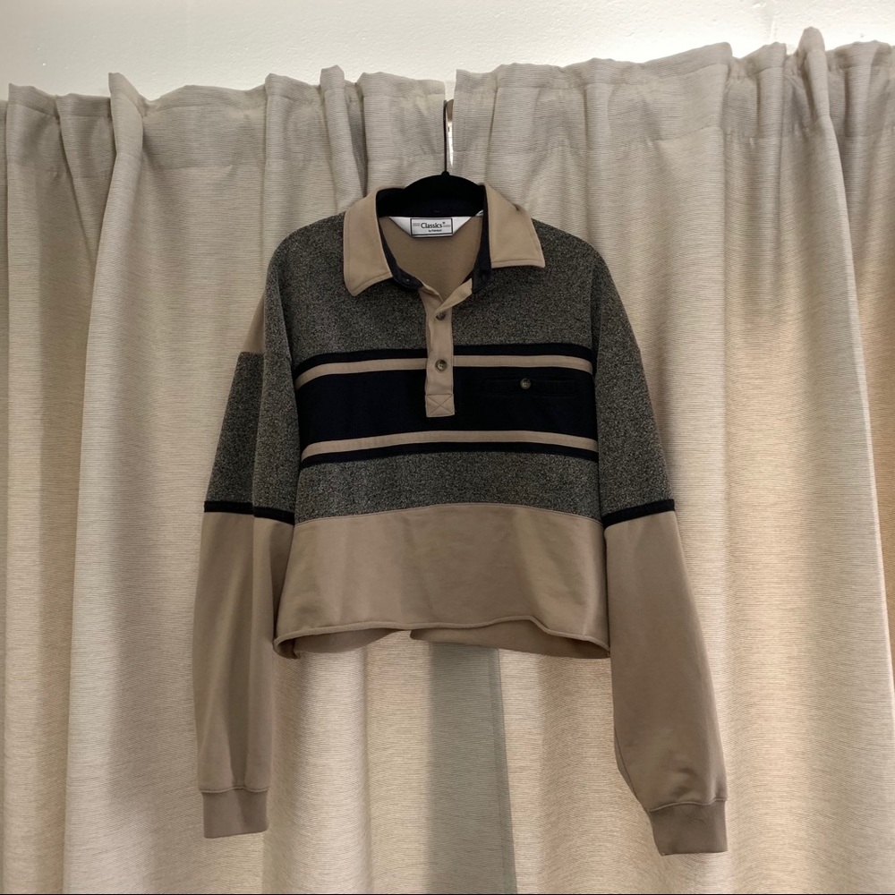 VINTAGE CROPPED SHIRT